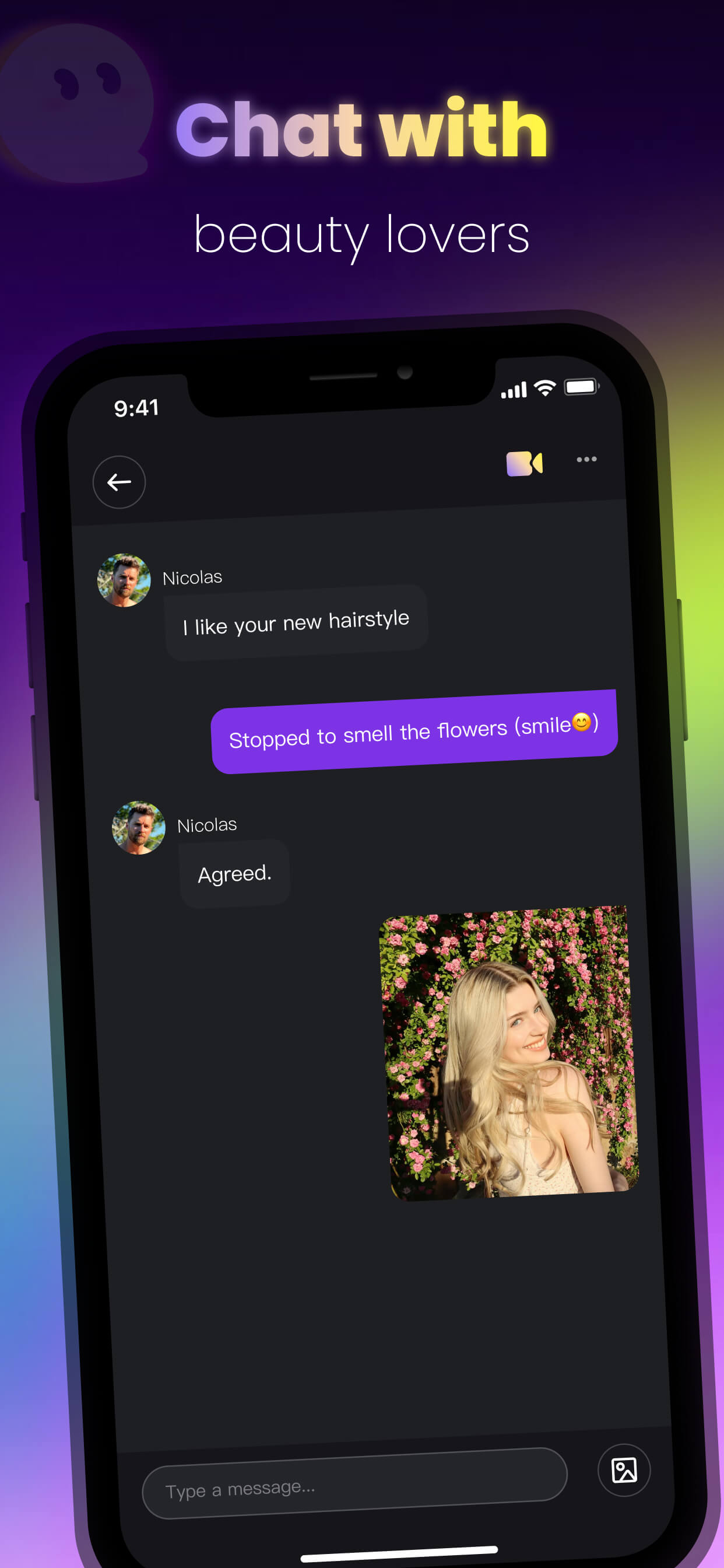 Chat with beauty lovers